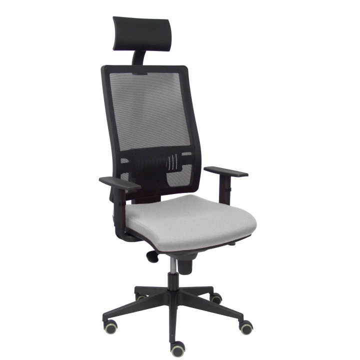 SILLA HORNA BALI CON CABECERA GRIS CLARO 10SBALI40