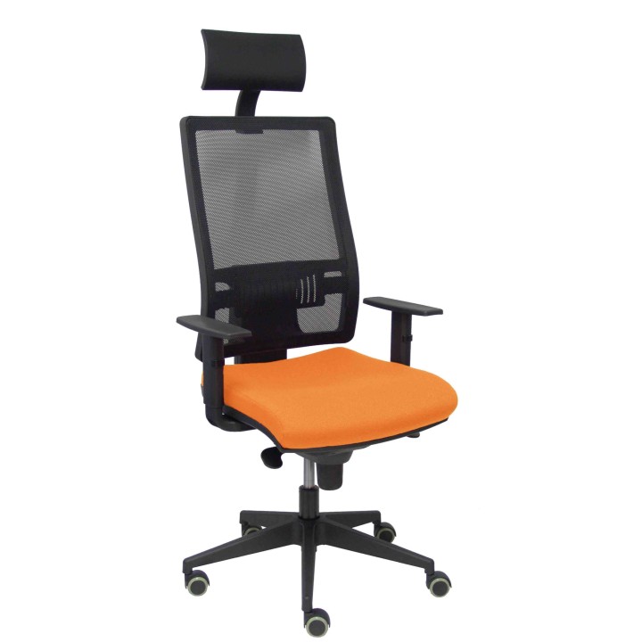 SILLA HORNA BALI CON CABECERO NARANJA 10SBALI308