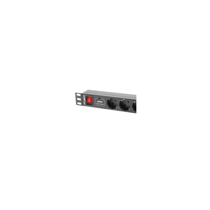LANBERG PDU-07F-0200-BK UNIDAD DISTRIBUCION ALIMENTACION 16A 7XSCHUKO RACK 1U PARA ARMARIO 19P