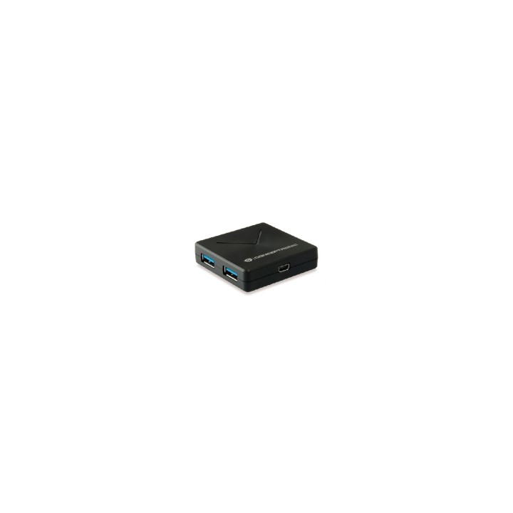 HUB USB 3.0 CONCEPTRONIC 4 PUERTOS USB 3.0 NEGRO HUBBIES02B