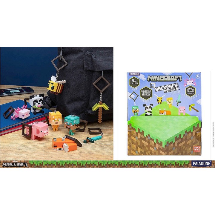 Mistery Backpack Buddies Series 2 Minecraft surtido