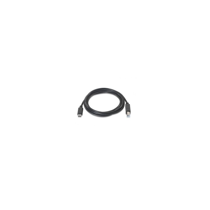 CABLE AISENS USB 2.0 IMPRESORA USB TIPO-C MACHO A USB-B MACHO 2M NEGRO A107-0054