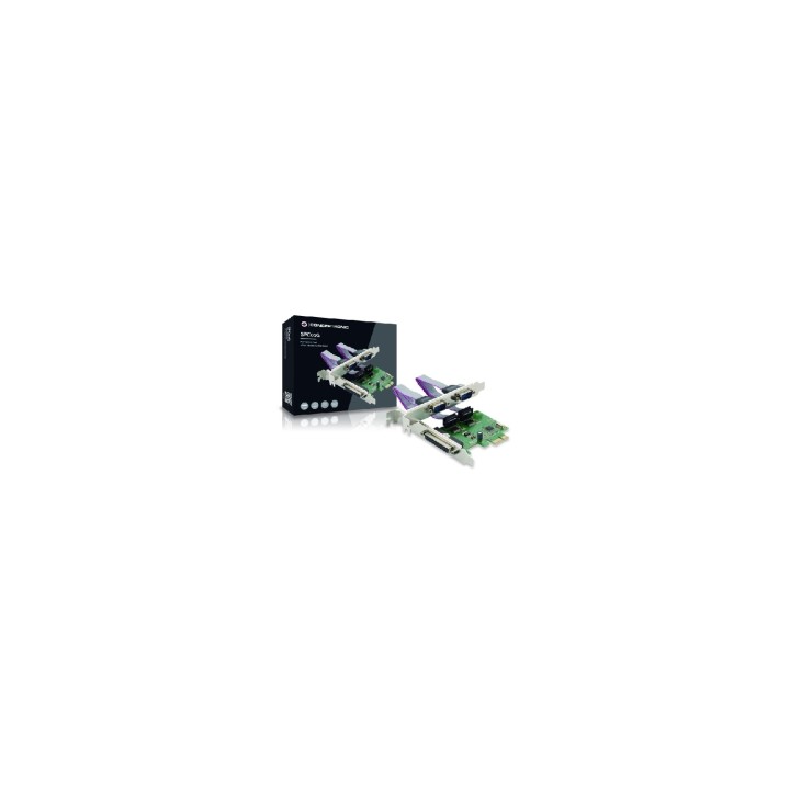 TARJETA CONCEPTRONIC PCIEXPRES 1 PUERTO PARALELO 2 PUERTOS SERIE SPC01G