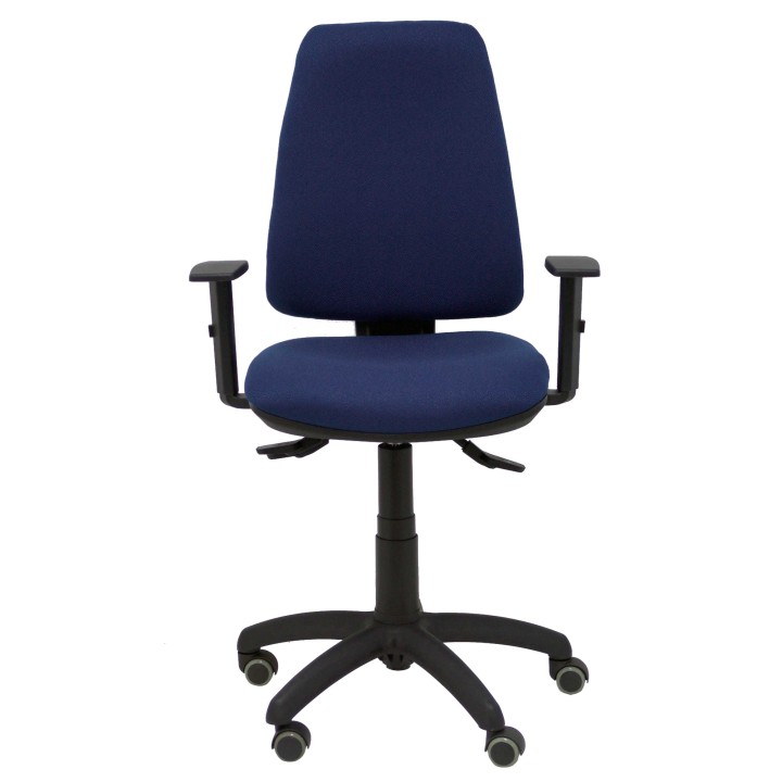 SILLA ELCHE S BALI BRAZOS REGULABLES RUEDAS DE PARQUET AZUL 14SBALI200B10RP