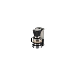CAFETERA DE GOTEO JATA 600W 2/8 TAZAS FILTRO PERMANENTE DEPOSITO AGUA GRADUADO JARRA DE CRISTAL CON TAPA NEGRA CA288N