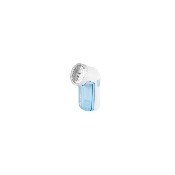 QUITAPELUSAS ORBEGOZO QP 6400 REJILLA Y CUCHILLAS ACERO INOX DIAMETRO CORONA 5CM RECIPIENTE PARA LAS PELUSAS PILAS 2XAA 17525 OR