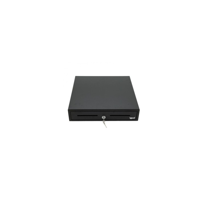 CAJON PORTAMONEDAS IGGUAL IRON-50 42CM 5+8 NEGRO IGG316344