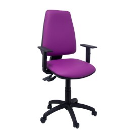 SILLA ELCHE S BALI SINCRO SIMILPIEL BRAZOS REGULABLES MORADO 14SSPMOB10