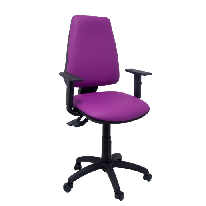 SILLA ELCHE S BALI SINCRO SIMILPIEL BRAZOS REGULABLES MORADO 14SSPMOB10