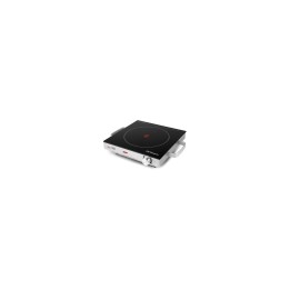 PLACA VITROCERAMICA ORBEGOZO PCE 5000 2000W Í˜205MM TERMOSTATO REGULABLE CUERPO ACERO INOX SUPERFICIE CRISTAL TEMPLADO 16798