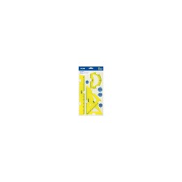KIT DE TRAZADO MILAN FLEXIBLE RESISTENTE AMARILLO ACID 359801Y