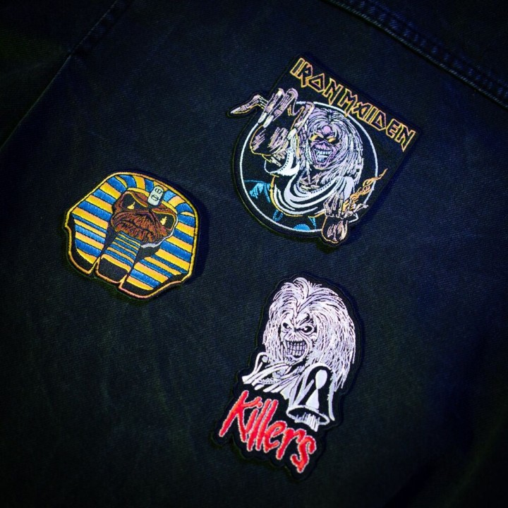 Set 3 parches Iron Maiden