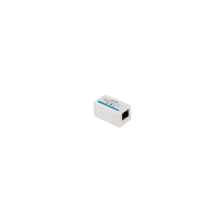 ADAPTADOR LANBERG RJ45 HEMBRA A RJ45 HEMBRA CAT6 UTP BLANCO AD-RJ45-RJ45-OU6