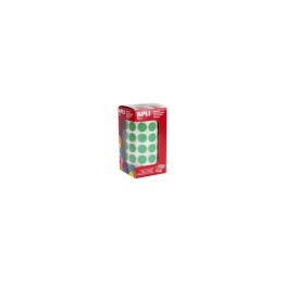 GOMETS CIRCULARES COLOR VERDE EN ESTUCHE APLI 2832 UNIDADES 04858