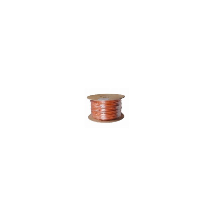 BOBINA DE CABLE EQUIP CAT 7 S/FTP RIGIDO 200M LSOH LIBRE DE HALOGENOS NARANJA 187323