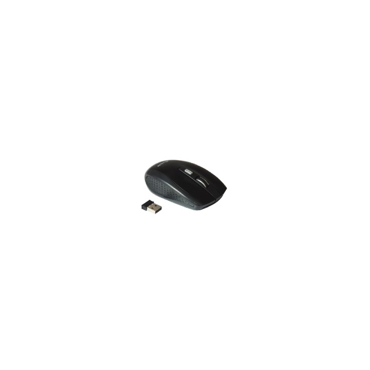 RATON EQUIP LIFE OPTICO INALAMBRICO 2.4GHZ 4 BOTONES DPI 800 1200 1600 NEGRO 245104