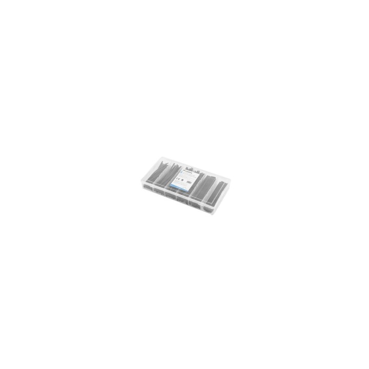 100 TUBOS TERMORRETRACTILES LANBERG 100MM LONGITUD DIAMETROS 1.5-13MM NEGRO ORG01-ST100B