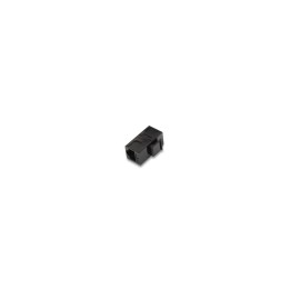 ADAPTADOR AISENS RJ45 HEMBRA A RJ45 HEMBRA CAT6 UTP NEGRO A139-0299
