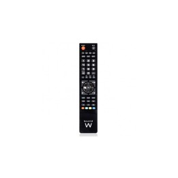 MANDO A DISTANCIA UNIVERSAL EWENT TV 4 EN 1 PROGRAMABLE POR CABLE NEGRO EW1570