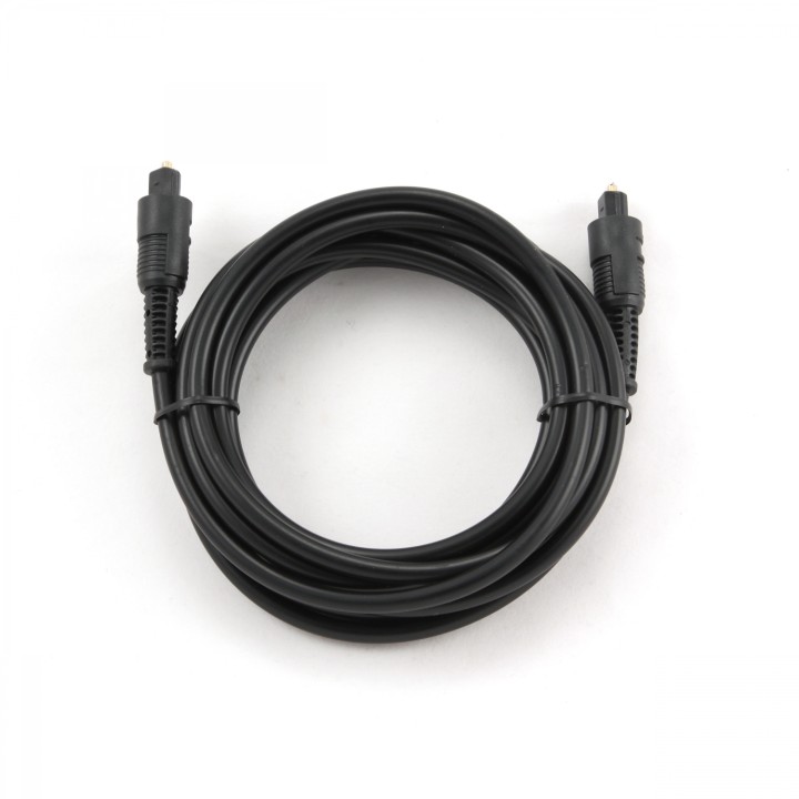 CABLE AUDIO OPTICO GEMBIRD TOSLINK A TOSLINK 3METROS NEGRO CC-OPT-3M