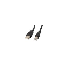 CABLE LANBERG USB-A MACHO A USB-B MACHO 5M NEGRO CA-USBA-10CC-0050-BK