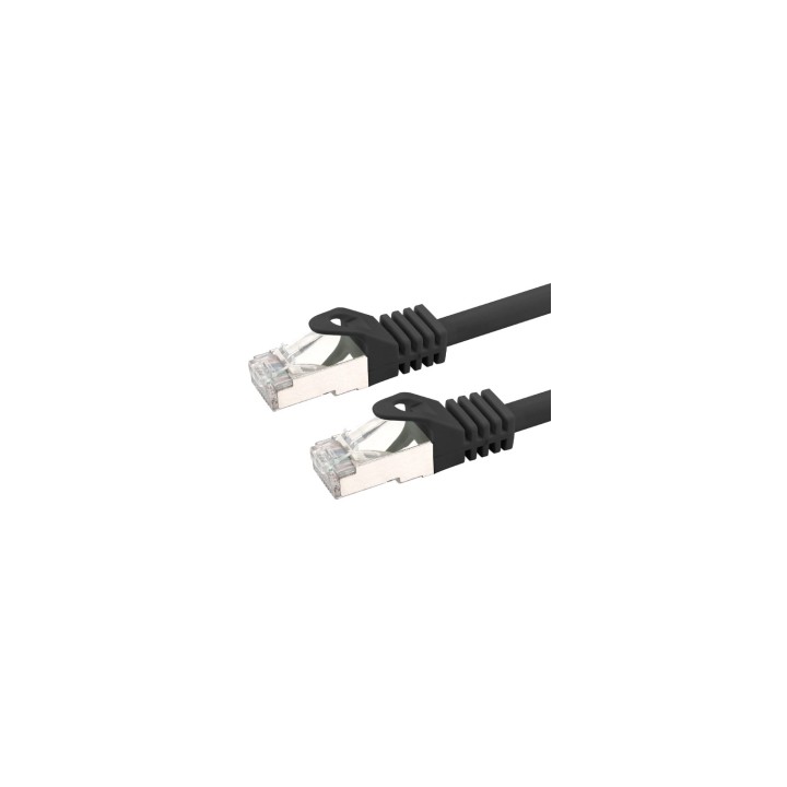 LATIGUILLO APANTALLADO EQUIP S/FTP CATEGORIA 6 HF 10M NEGRO 605596