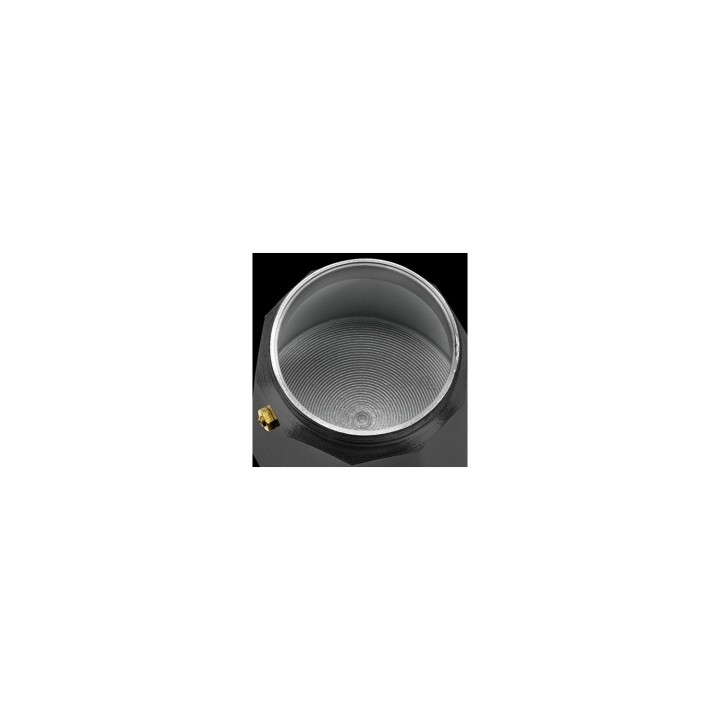 CAFETERA MONIX VITRO NOIR CAPACIDAD 3 TAZAS ALUMINIO CON RECUBRIMIENTO ANTIADHERENTE MANGO ERGONOMICO EXTERIOR MATE INTERIOR