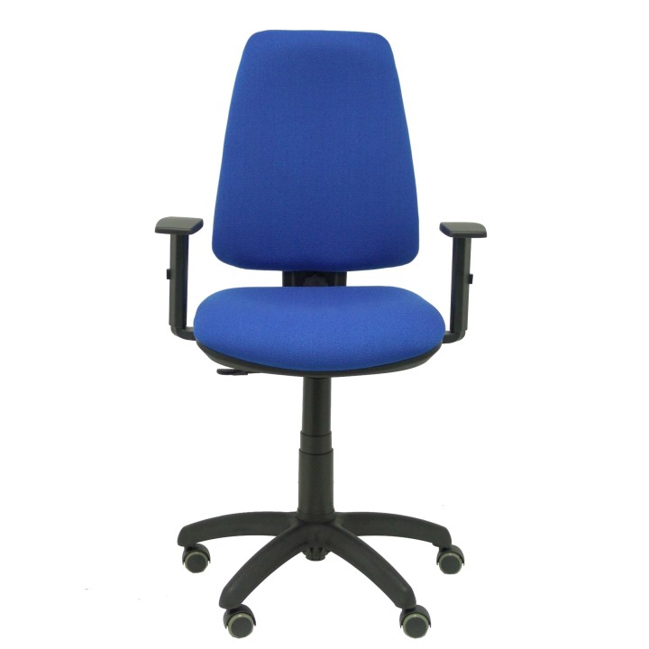 SILLA ELCHE CP BALI BRAZOS REGULABLES RUEDAS DE PARQUET AZUL 14CPBALI229B10RP
