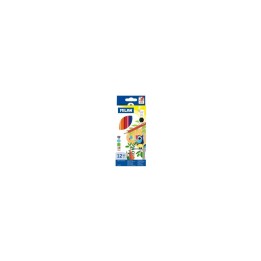 CAJA 12 UNIDADES DE LAPICES MILAN COLORES HEXAGONALES 80012