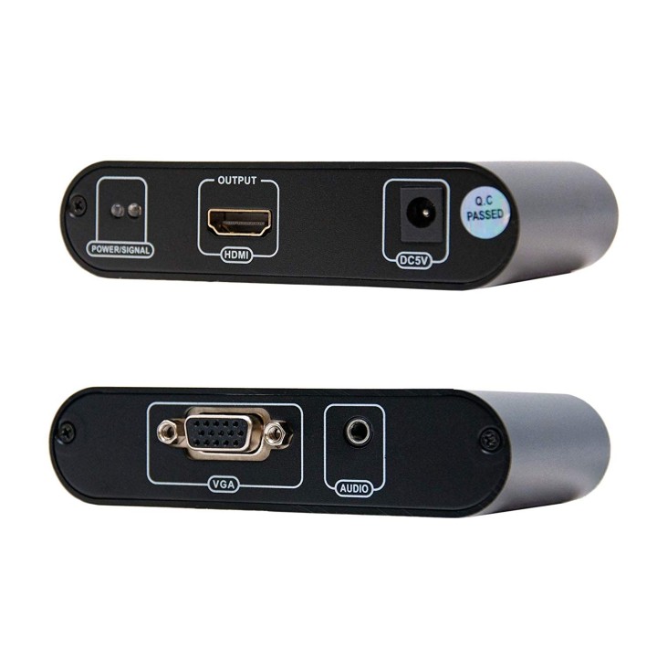 CONVERSOR SVGA+AUDIO A HDMI CON ALIMENTADOR NANOCABLE NEGRO 10.16.2101-BK