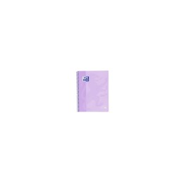 LIBRETA OXFORD EUROPEANBOOK A4+ TAPA EXTRADURA MALVA PASTEL 400117273