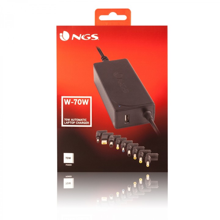NGS Cargador Portatil Sliml W-70