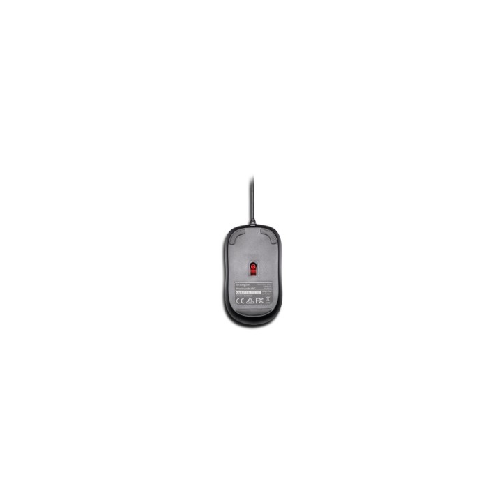 RATON KENSINGTON CON CABLE VALUMOUSE SENSOR OPTICO COLOR NEGRO K72110EU