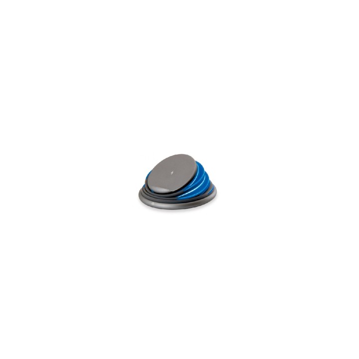 CARGADOR INHALAMBRICO CONCEPTRONIC QI 10W SOPORTE PLEGABLE DE SILICIO GRIS GORGON02G