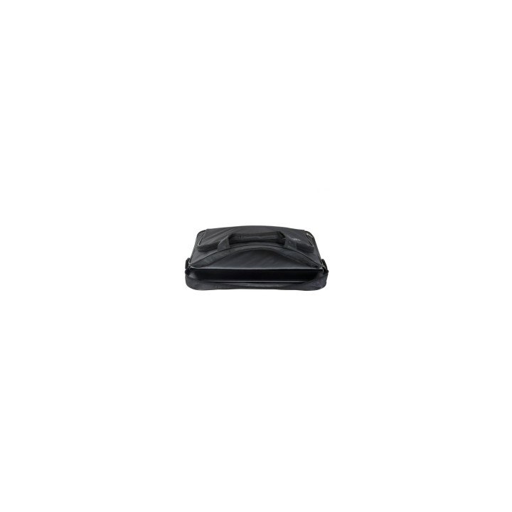 MALETIN PORTATIL SUBBLIM OXFORD 13.3P 14P INTERIOR ACOLCHADO BOLSILLO EXTERIOR CORREA DE HOMBRO NEGRO SUB-LB-1OLB030