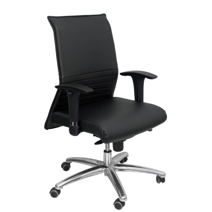 SILLON ALBACETE CONFIDENTE PIEL NEGRO 207SPIELNE