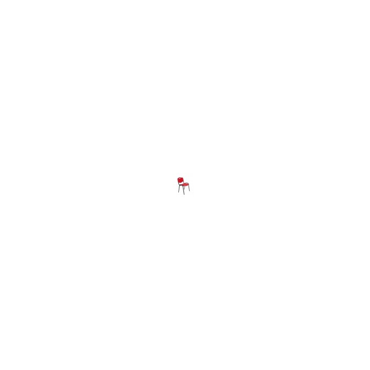 PACK 4 SILLAS ROBLEDO PVC ROJO PACK426IRJ