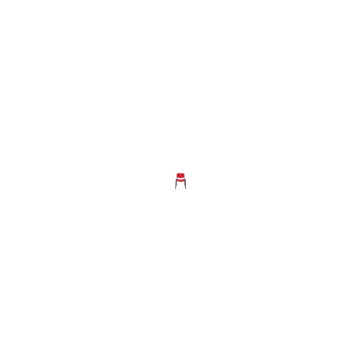 PACK 4 SILLAS ROBLEDO PVC ROJO PACK426IRJ