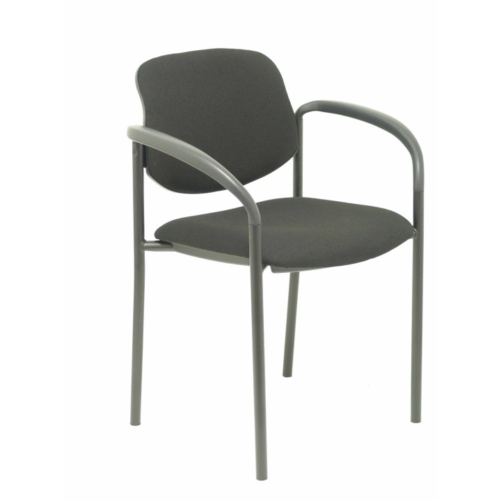 SILLA FIJA VILLALGORDO CHASIS NEGRO BRAZOS BALI NEGRO 27NBALI840CB