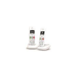 TELEFONO FIJO INALAMBRICO GIGASET E290 DUO TECLAS GRANDES Y PANTALLA DE ALTA VISIBILIDAD 150 CONTACTOS BLANCO L36852-H2901-D202