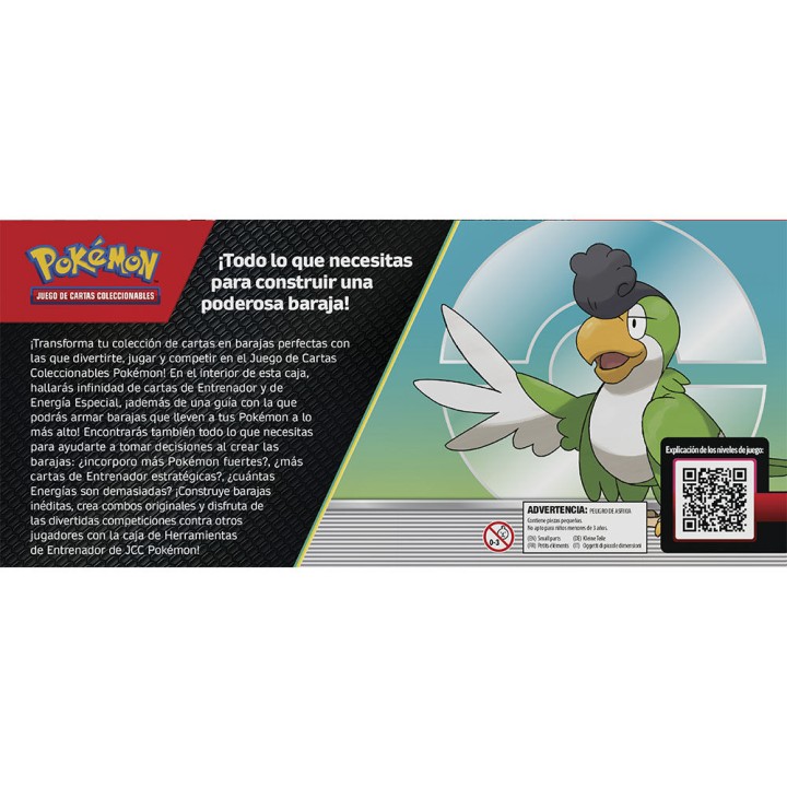 Estuche cartas Herramientas de Entrenador Pokemon español