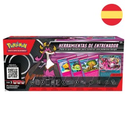 Estuche Kit Herramientas de Entrenador cartas Pokemon español