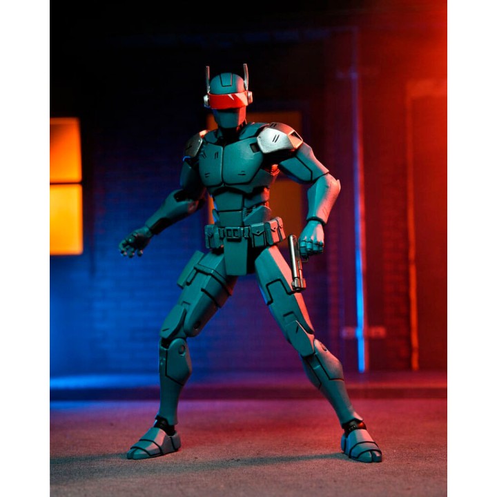 Figura ultimate Synja Patrol Bot The Last Ronin Teenage Mutant Las Tortugas Ninja 18cm