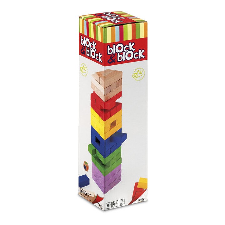 Juego Block & Block colores 54pz