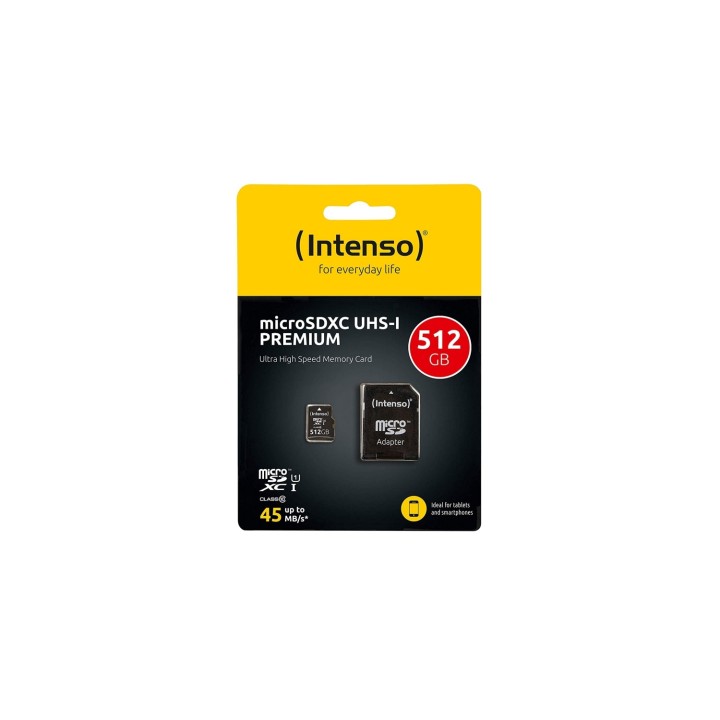 MEMORIA MICROSDXC INTENSO 3423493 PREMIUM 512GB 3423493