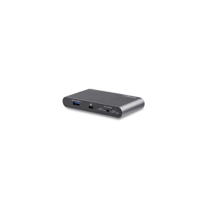 StarTech.com Adaptador Multipuertos USB-C para Dos Monitores - 2 x 4K DP - PD 3.0 de 100W - Docking Station USB Tipo C -