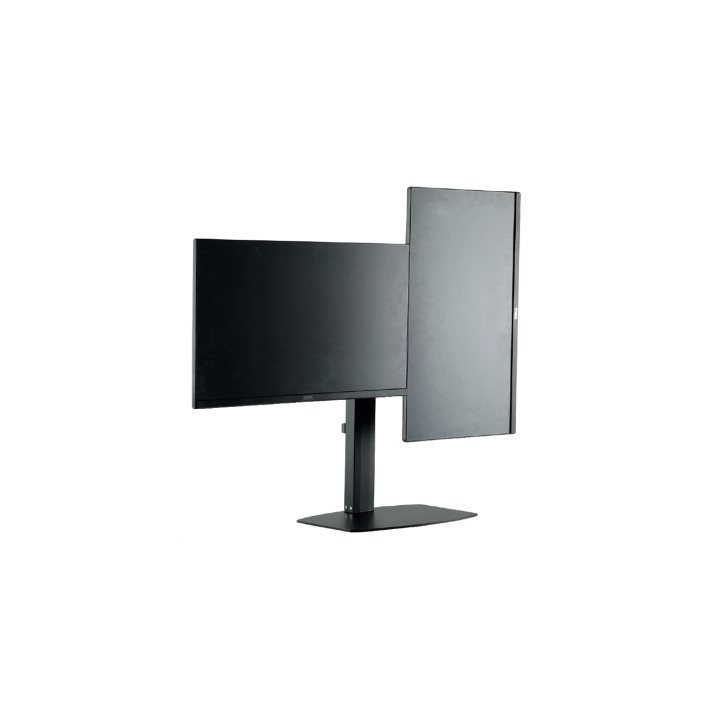 SOPORTE MONITOR EWET CON RESORTE DE GAS 2 MONITORES DE 27 PULGADAS