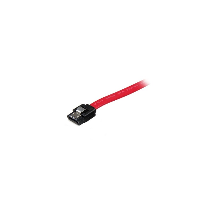 StarTech.com Cable SATA con Cierre de Seguridad de 12 pulgadas - 0.304m Rojo