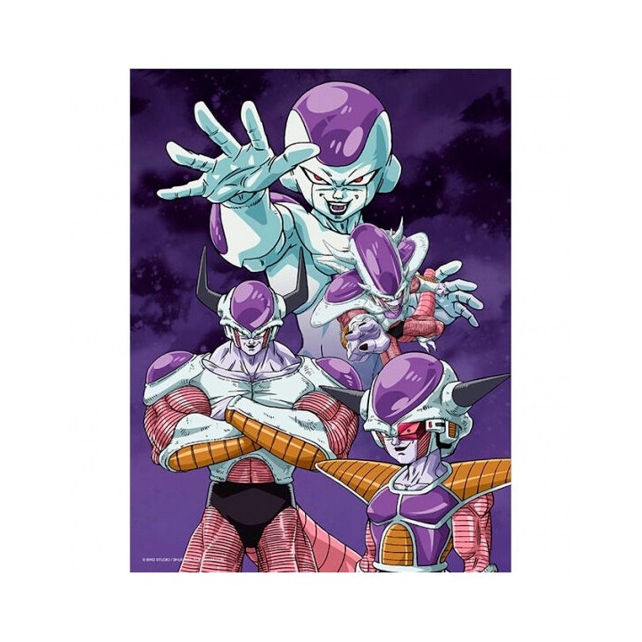 Poster cristal Frieza Transformaciones Dragon Ball Z