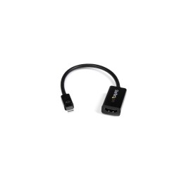 StarTech.com Conversor de VÍ­deo Mini DisplayPort a HDMI con Audio â€“ Adaptador Activo MDP 1.2 para MacBook Pro â€“ 4K 30Hz -